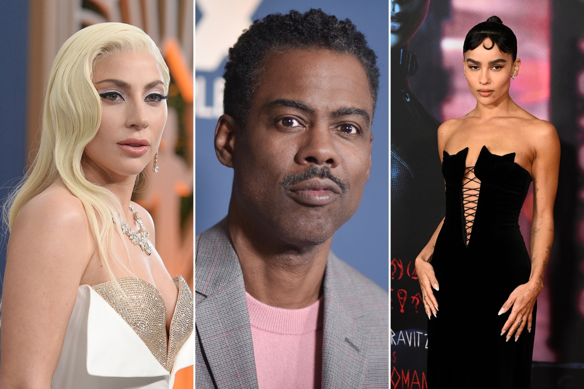 Lady Gaga, Zoë Kravitz, Chris Rock to Present at Oscars