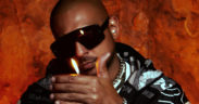 Sean Paul ignites a lighter