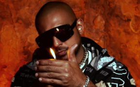 Sean Paul ignites a lighter