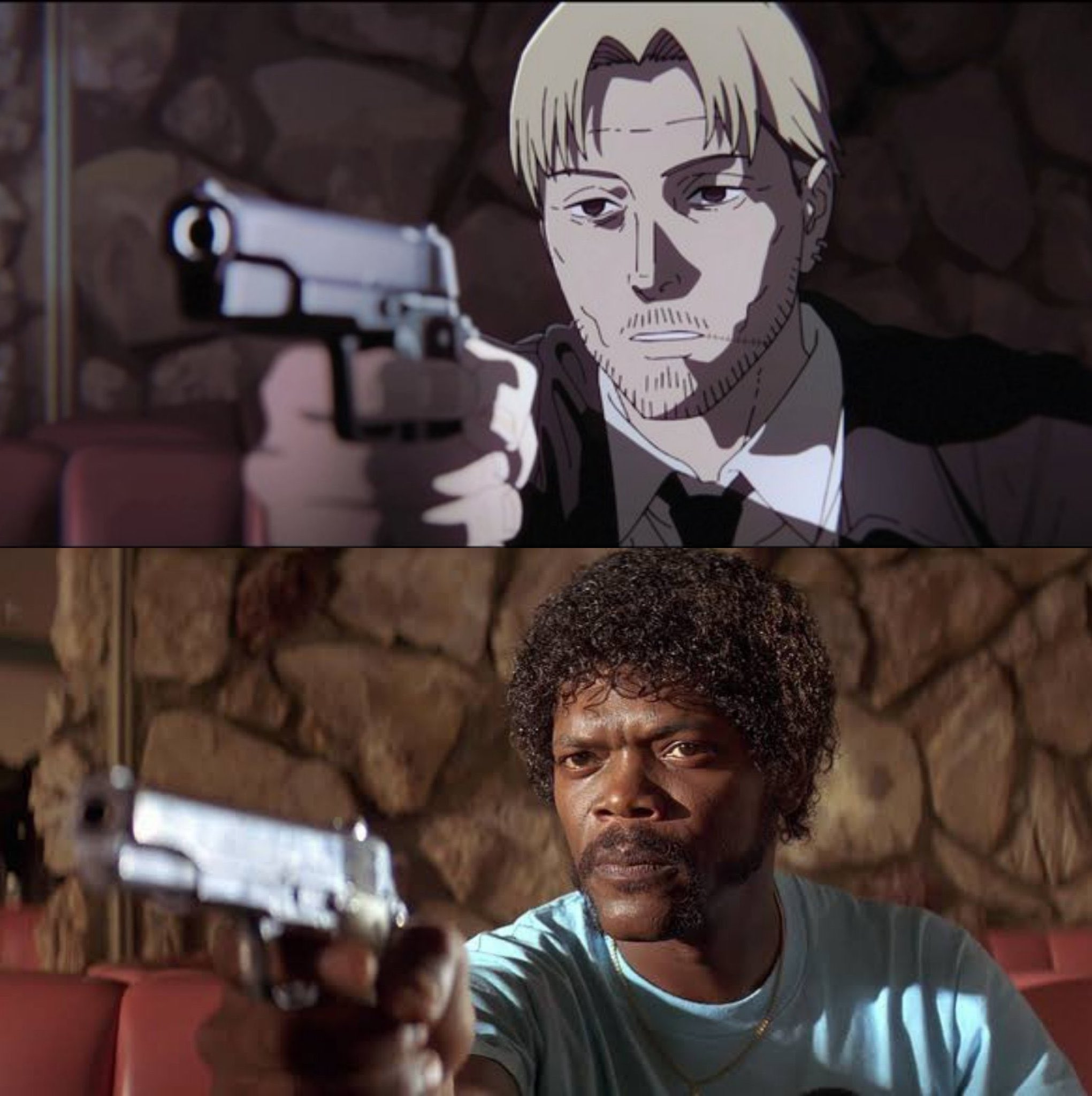 Pulp fiction chainsaw man