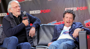 Michael J. Fox, Christopher Lloyd Reunite for ‘Back to the Future’ Panel at Comic Con