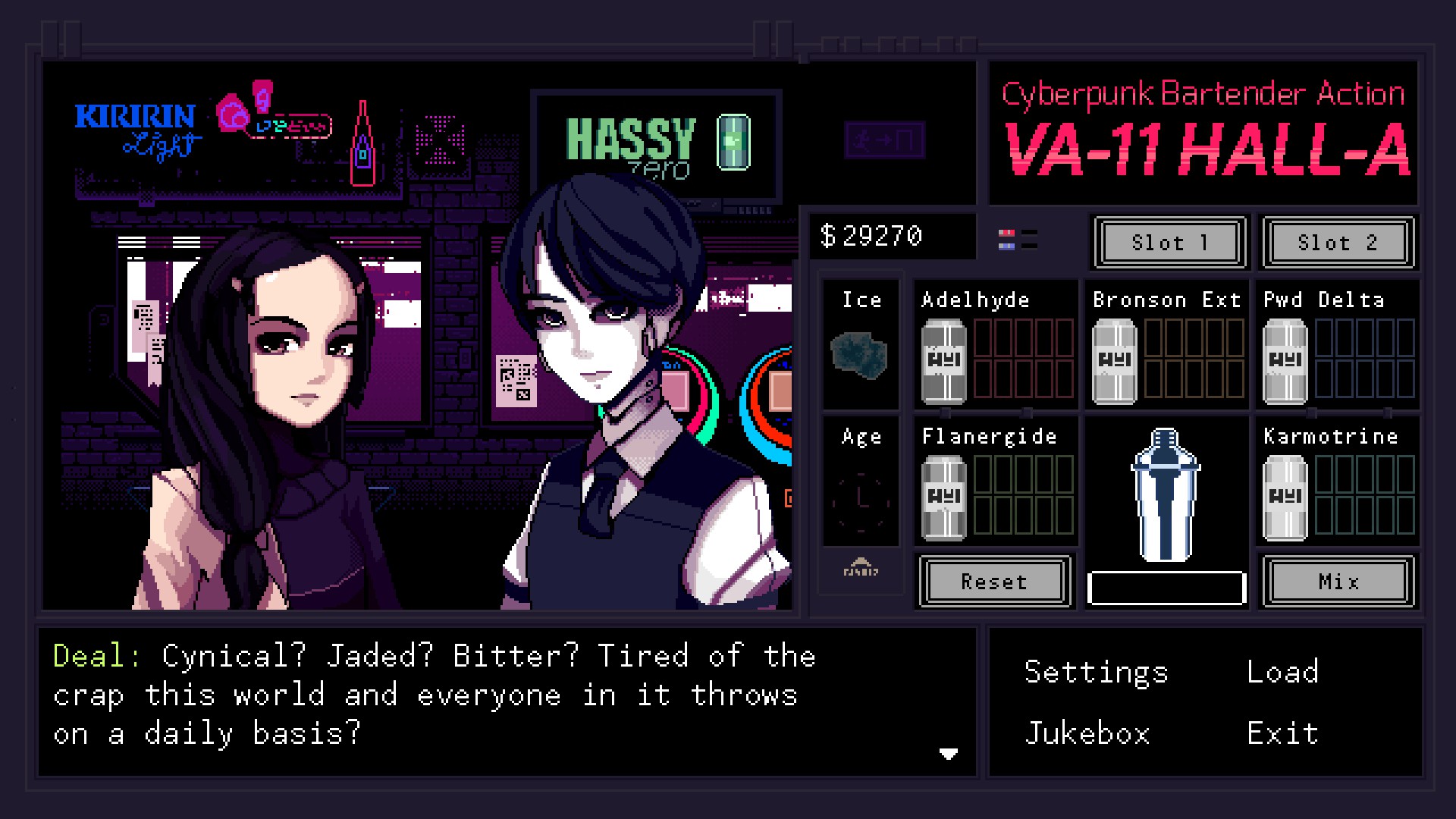 <strong>Cyberpunk, Bartending and Action: Welcome to ‘VA-11 Hall-A’</strong>