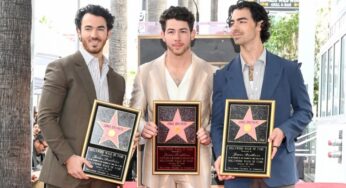 Jonas Brothers Wrap Hollywood Walk of Fame Ceremony With Album Announcement