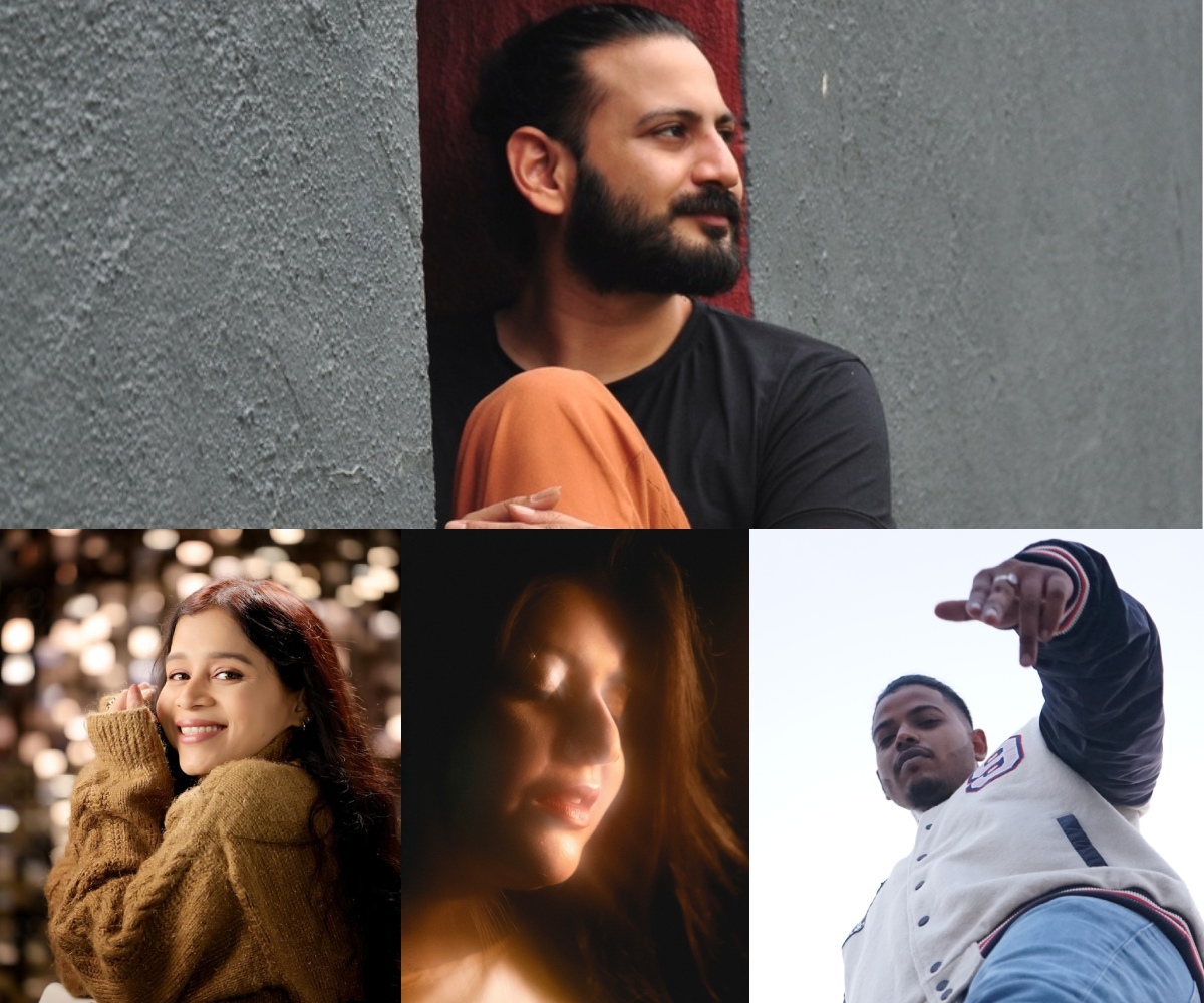 Indian indie pop and hip-hop artists Bhrigu Sahni, Archiesman Kundu, Hanita Bhambri, Aditi Paul