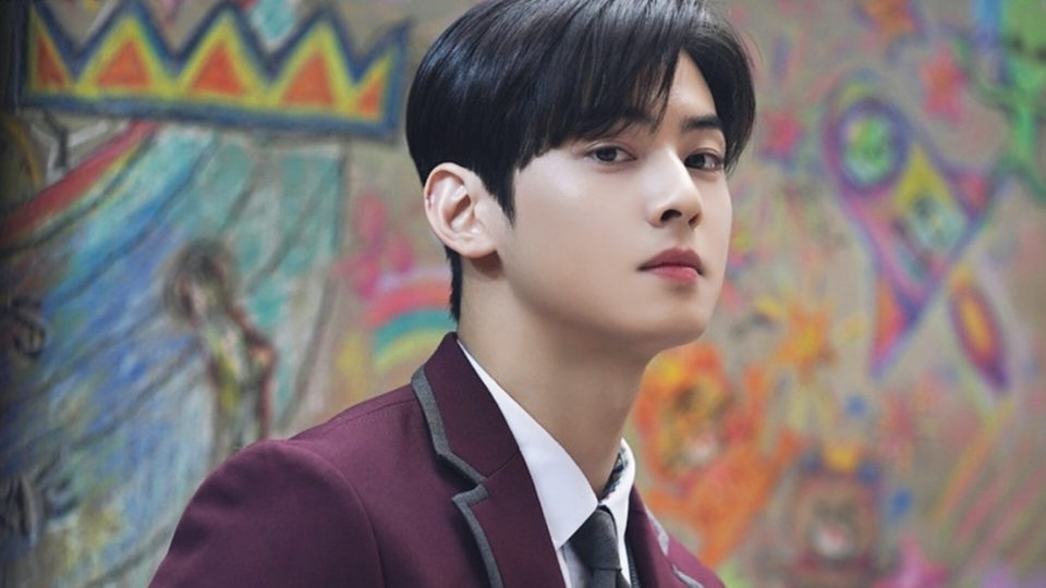 Cha eun woo you so handsome. I'm falling in love with you