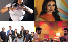 Indie music artists Trichia, Nikitaa, Cherry and Cream's Raag Sethi and Dwit Hathi and The Revisit Project