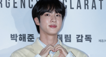 Jin Gives ARMY an Army Update in New Photo With BTS Bandmates J-Hope and Jimin