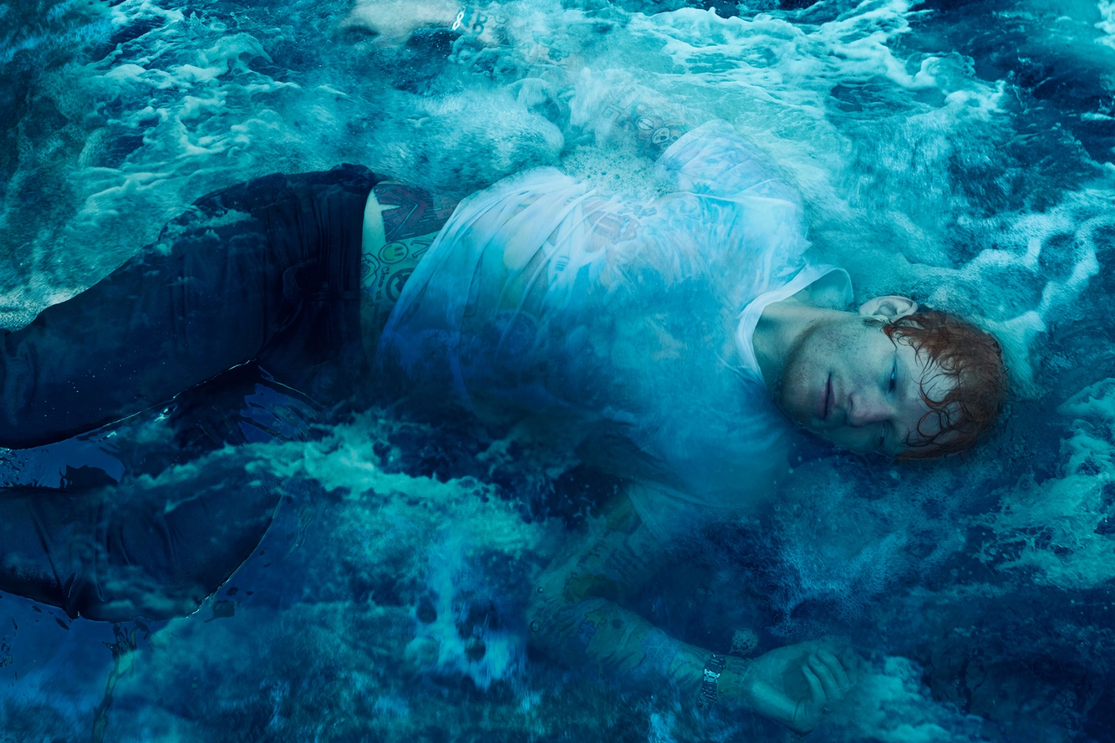 Ed Sheeran’s Sadness Manifest as a Giant Blue Monster in Video for ‘Eyes Closed’