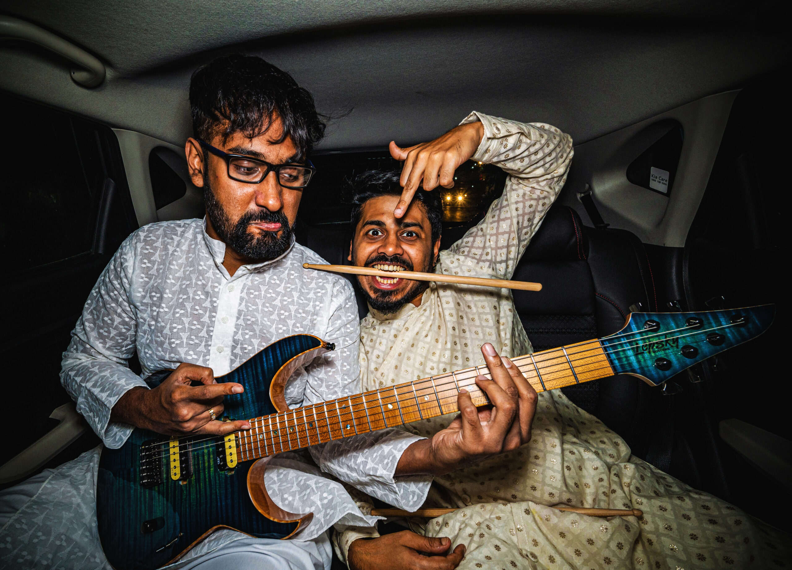 Sambit Chatterjee and Bishwadeep Sikder are Kurta-Clad Bengali Boys Playing Djent as FireWillReign