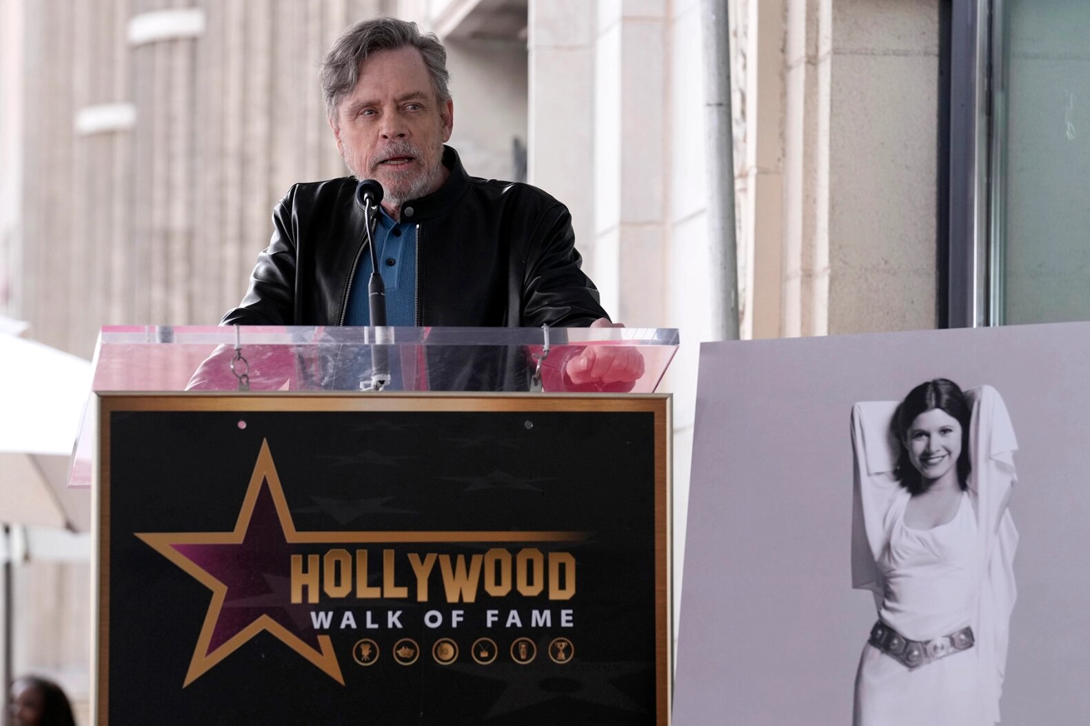 Mark Hamill and Billie Lourd Remember Carrie Fisher as She’s Honored With Walk of Fame Star