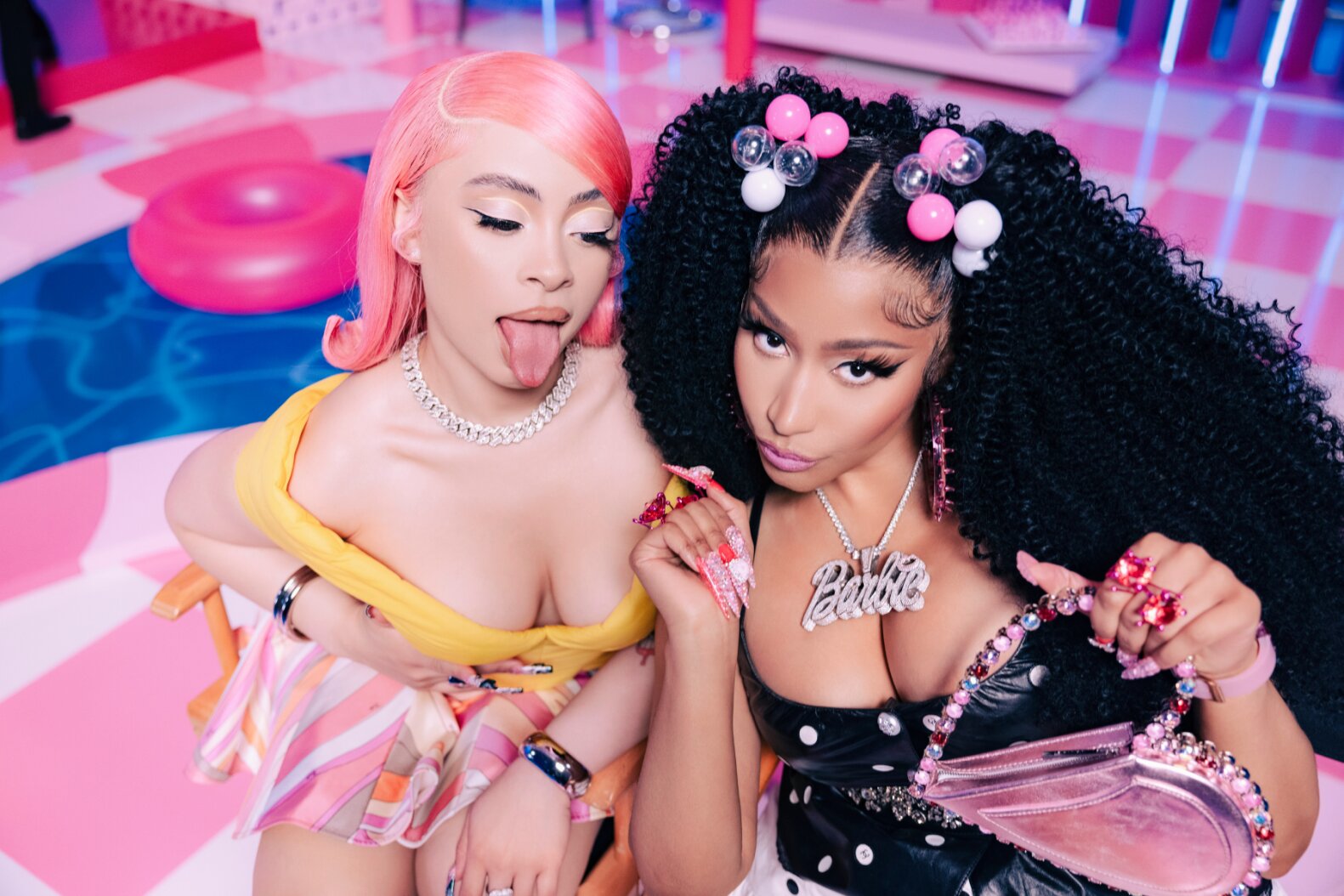 Nicki Minaj and Ice Spice Revive Aqua’s Hit With ‘Barbie World’ Video