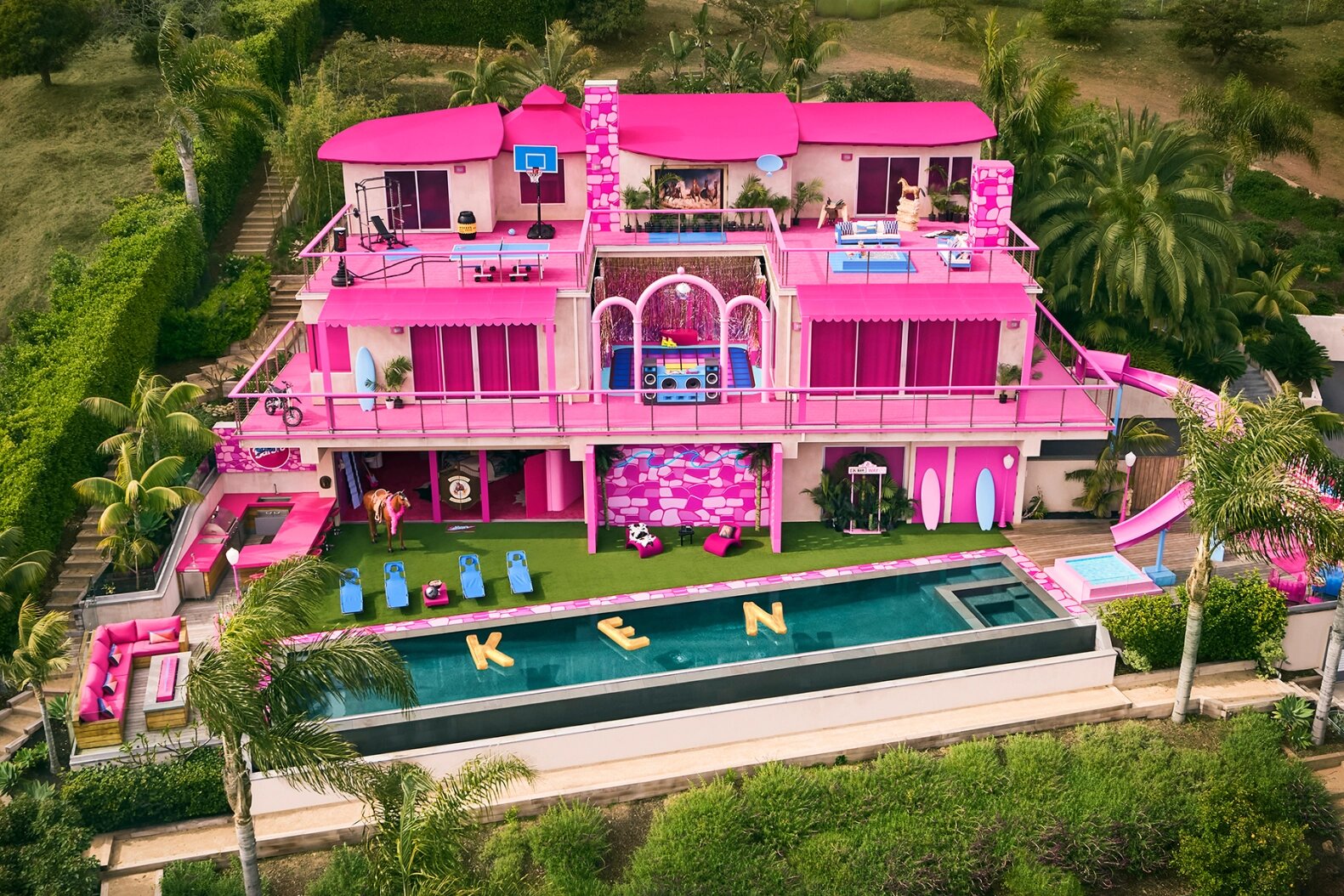 Barbie’s Malibu DreamHouse: You Can Book the Hot Pink Airbnb Online for One Night (With Ken as the Host)