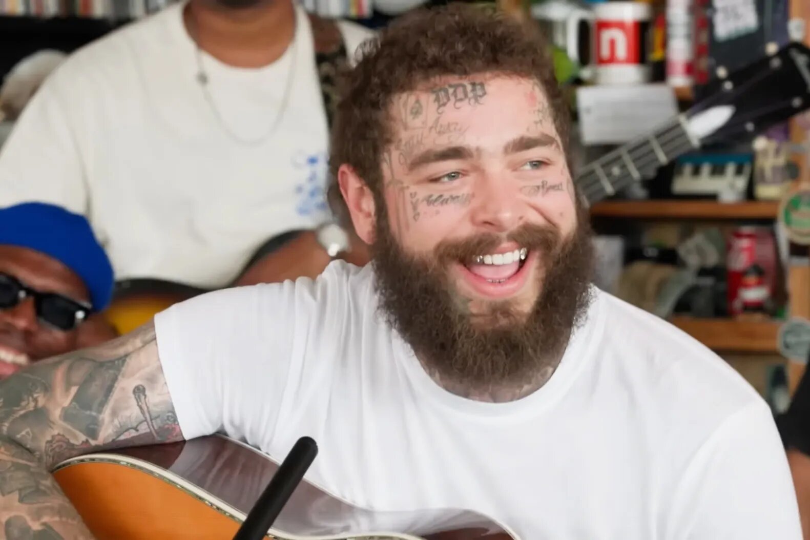 Post Malone Falls Apart, Runs in Circles, Plays Biggest Hits for NPR’s Tiny Desk Concert