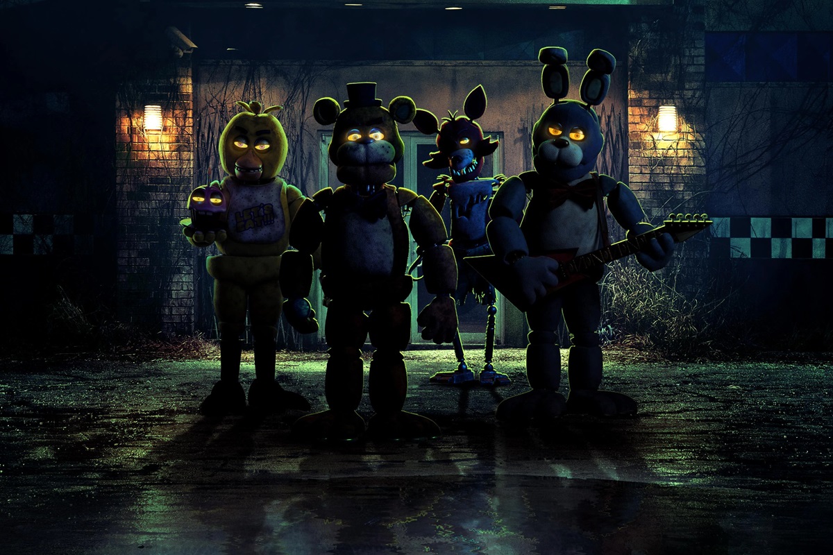 five nights at freddy's 2023 movie, fnaf movie poster