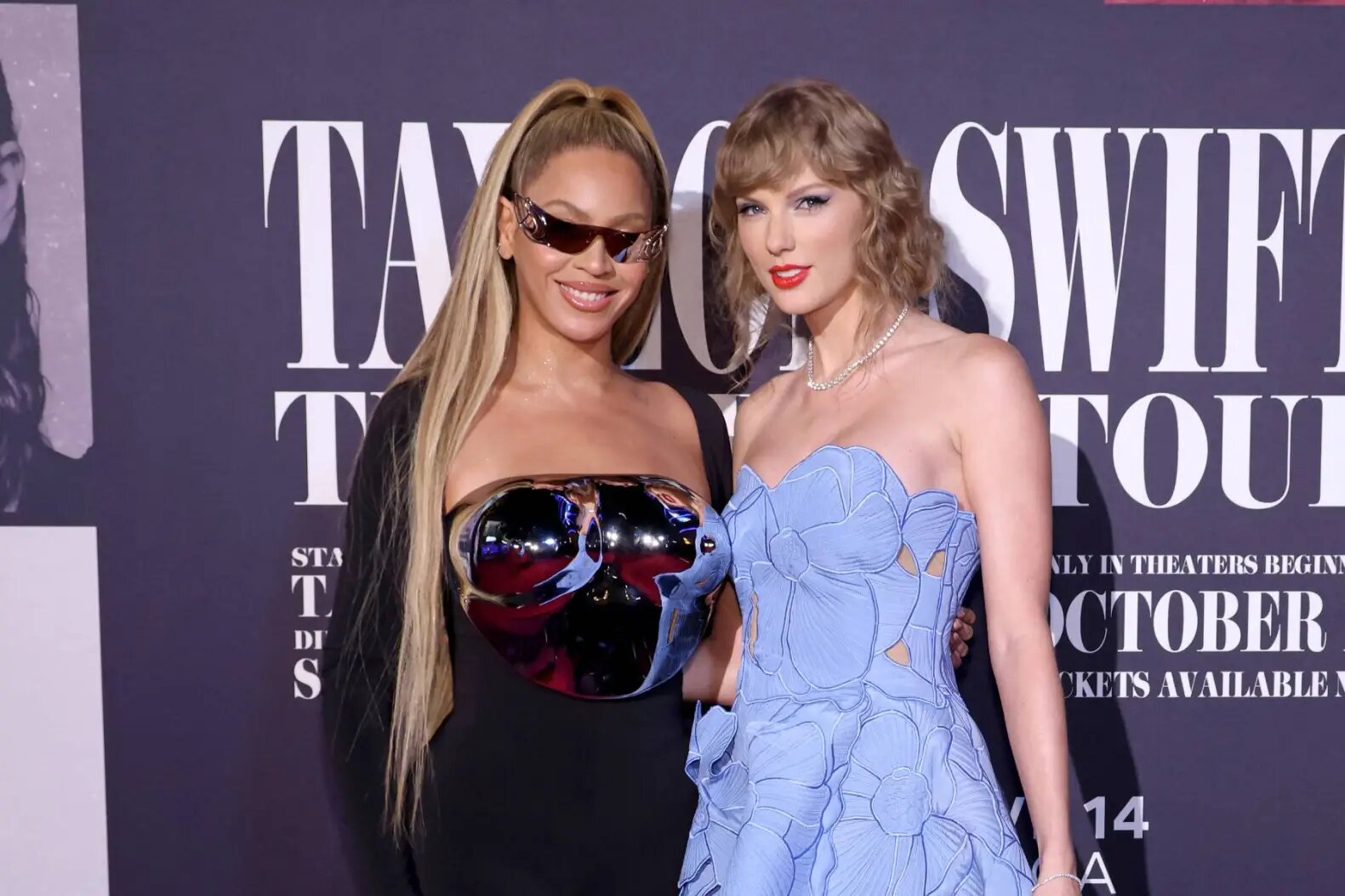 Beyoncé Attends Taylor Swift’s ‘Eras Tour’ Film Premiere: ‘An Actual Fairytale’