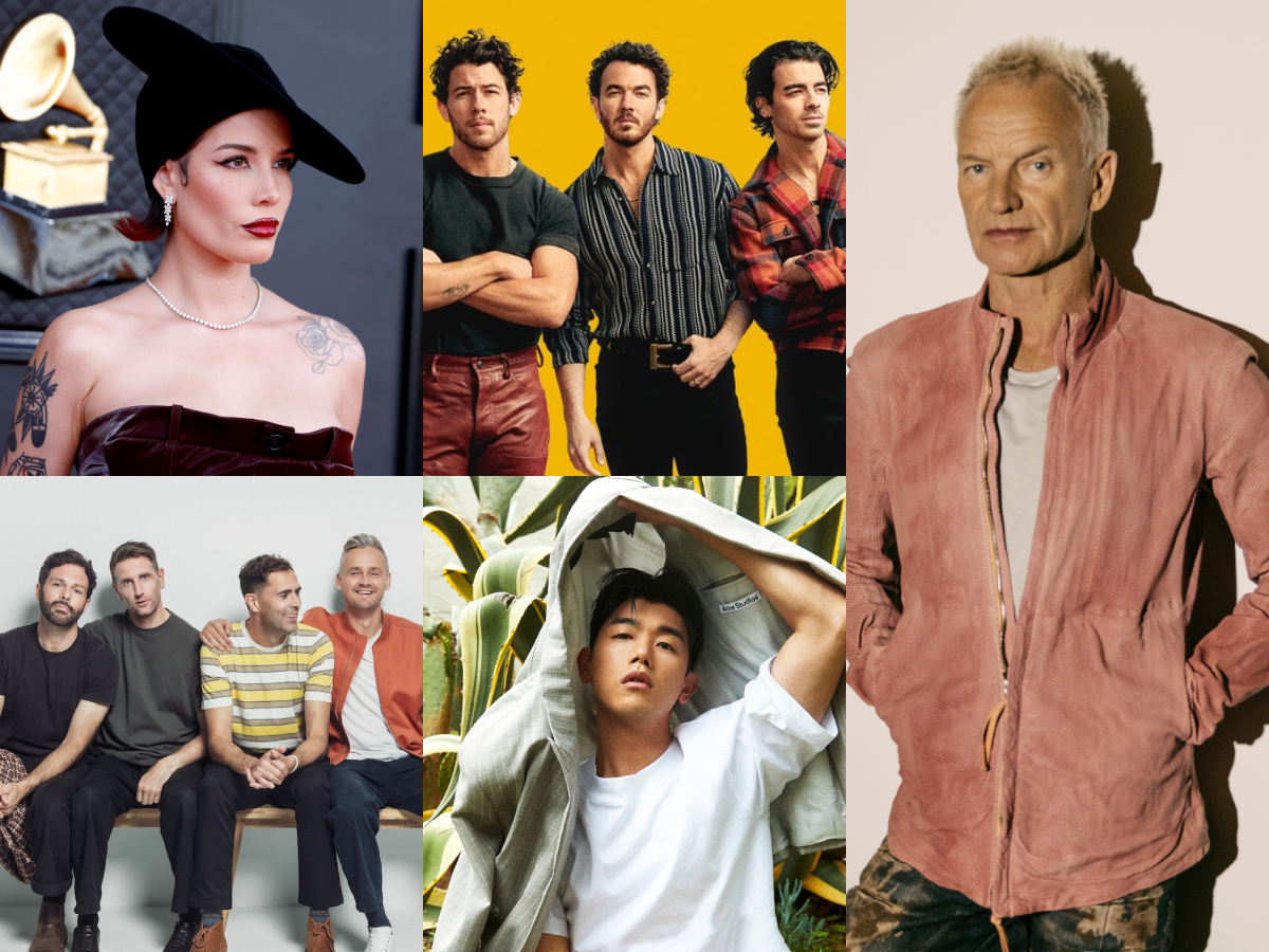 Lollapalooza India 2024 Lineup Sting, Jonas Brothers, Halsey, Eric Nam