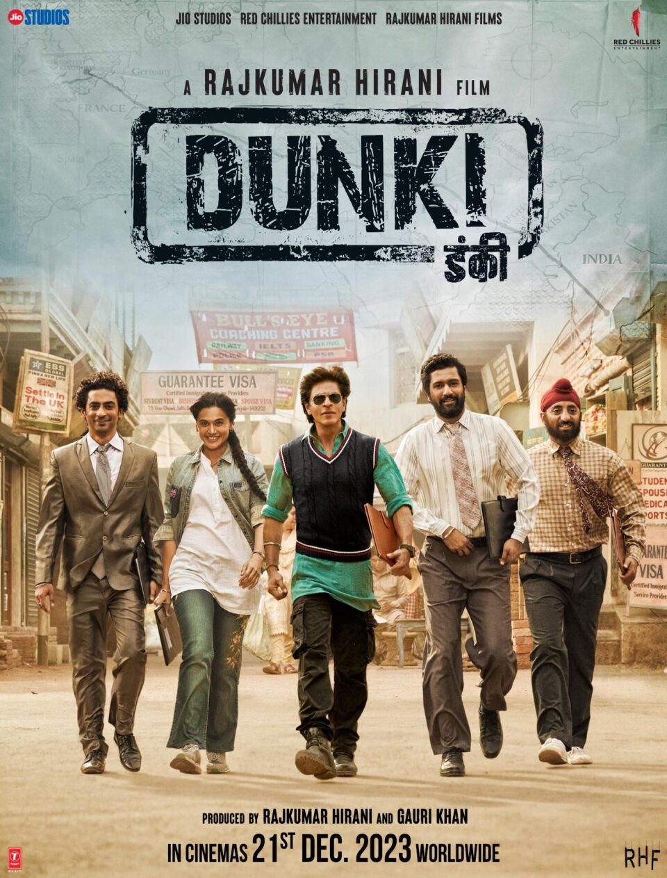 Shah Rukh Khan in Dunki