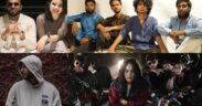 Desi hip-hop artists Xenon Phoenix, The Siege, Shreyas Sagvekar, Vedang, Pho and Yashwardhan in a collage