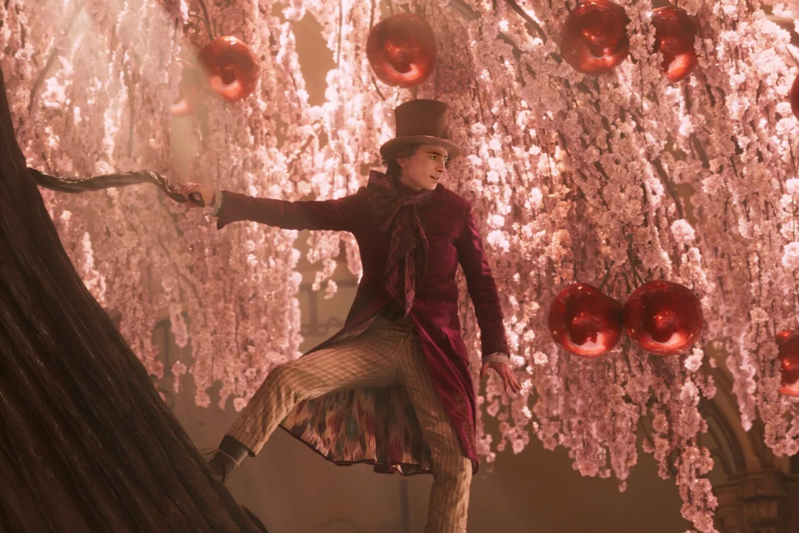 Timothée Chalamet in 'Wonka.'