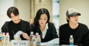 Lee Min-ho, Jisoo (BLACKPINK), and Ahn Hyo-seop at the script reading session for ‘Omniscient Reader’s Viewpoint.’