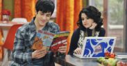 David Henrie and Selena Gomez as Justin and Alex Russo in 'Wizards of Waverly Place'