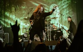 Polish death metal band Decapitated live in concert