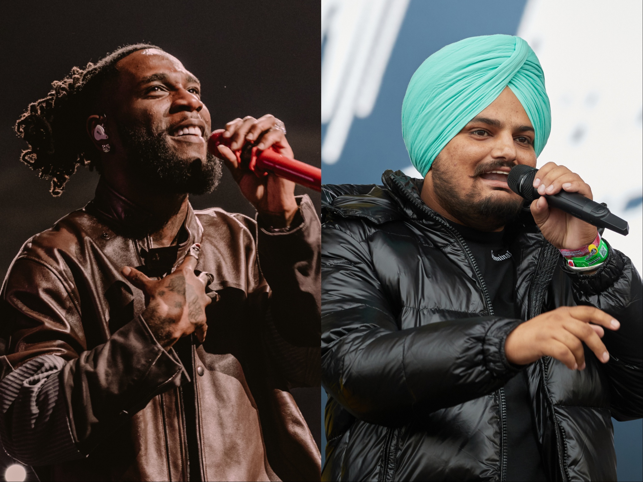 Sidhu Moose Wala and Burna Boy