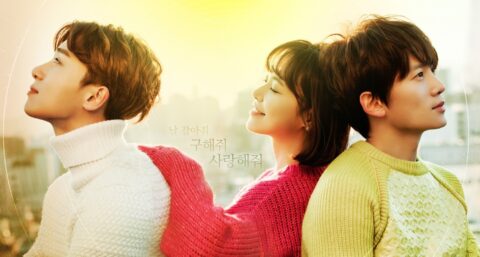 Park Seo-joon, Hwang Jung-eum, and Ji Sung for the poster for 'Kill Me, Heal Me'