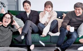 Song Sae-byeok, Lee Sun-kyun, IU and Park Ho-san for 'My Mister'