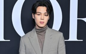 Jimin from BTS attends Paris Fashion Week