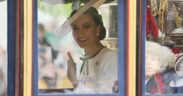 Catherine, Princess of Wales and Prince Louis of Wales during Trooping the Colour