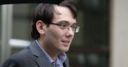 Martin Shkreli leaving court