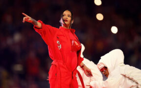 Rihanna at Super Bowl