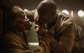 Lupita Nyong’o and Djimon Hounsou in 'A Quiet Place: Day One.'