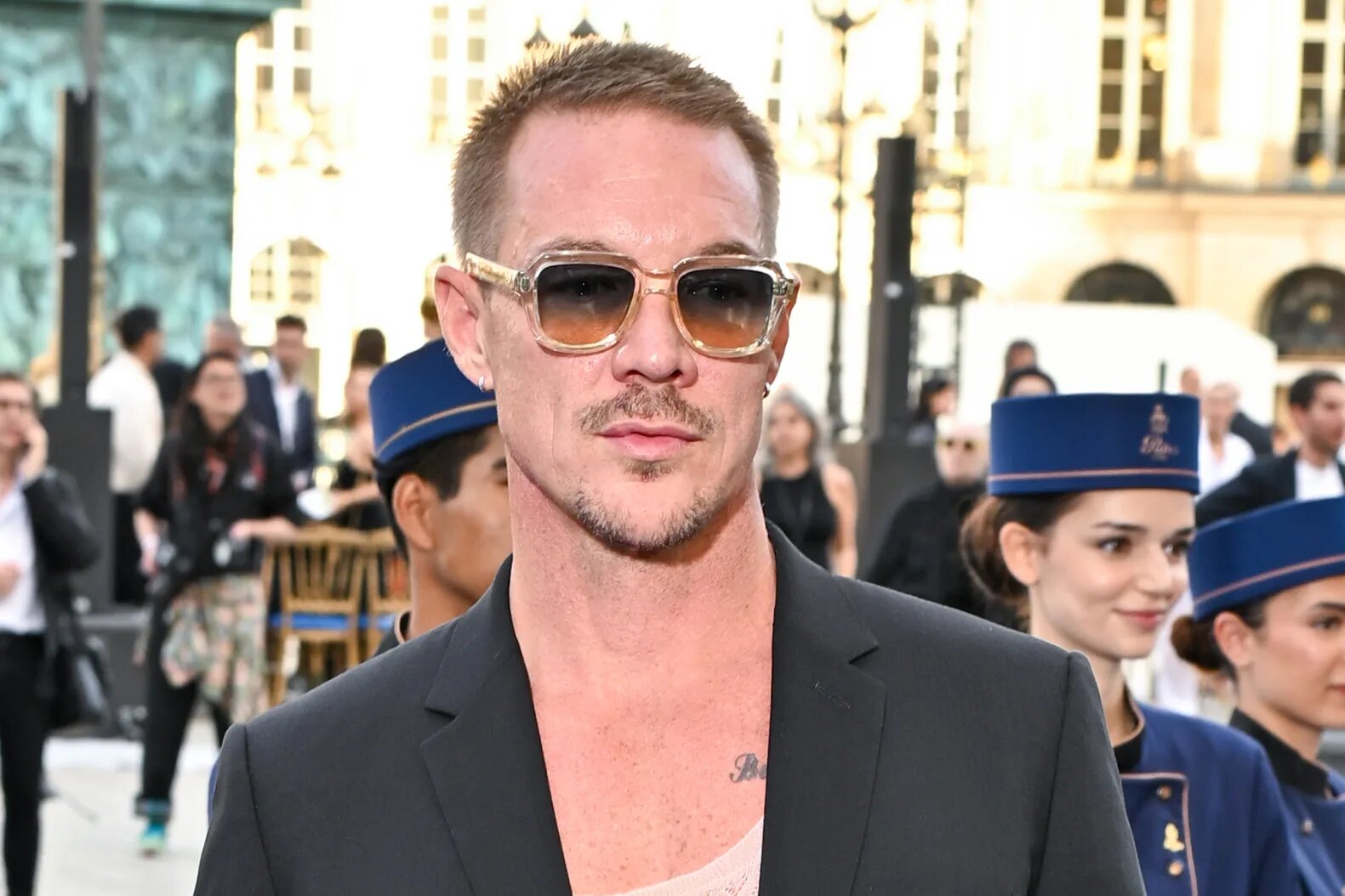 Diplo attends Vogue World: Paris 2024