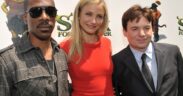 Eddie Murphy, Cameron Diaz, and Mike Myers at the 'Shrek Forever After'