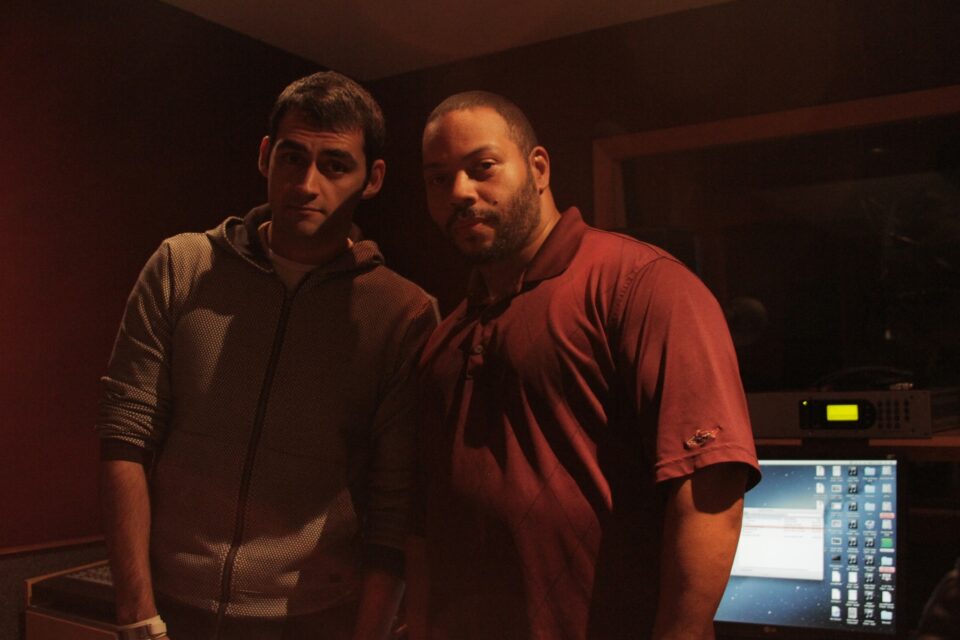 Karan Batta and Hitman in Studio