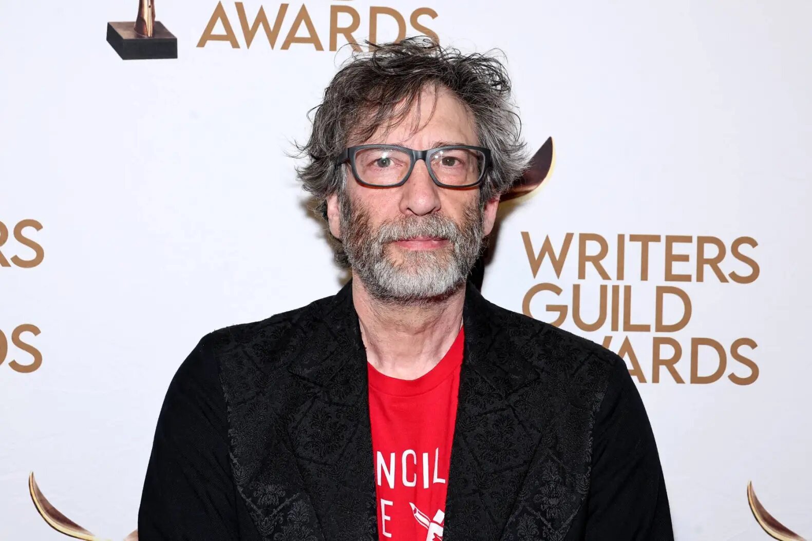 Neil Gaiman at the 2024 Writers Guild Awards New York Ceremony