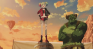 Harley Quinn and the Orc in Suicide Squad Isekai