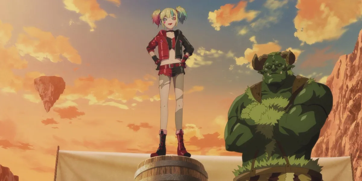 Harley Quinn and the Orc in Suicide Squad Isekai