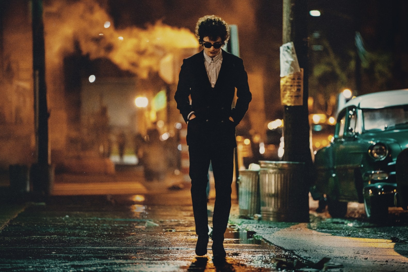 Timothee Chalamet as Bob Dylan