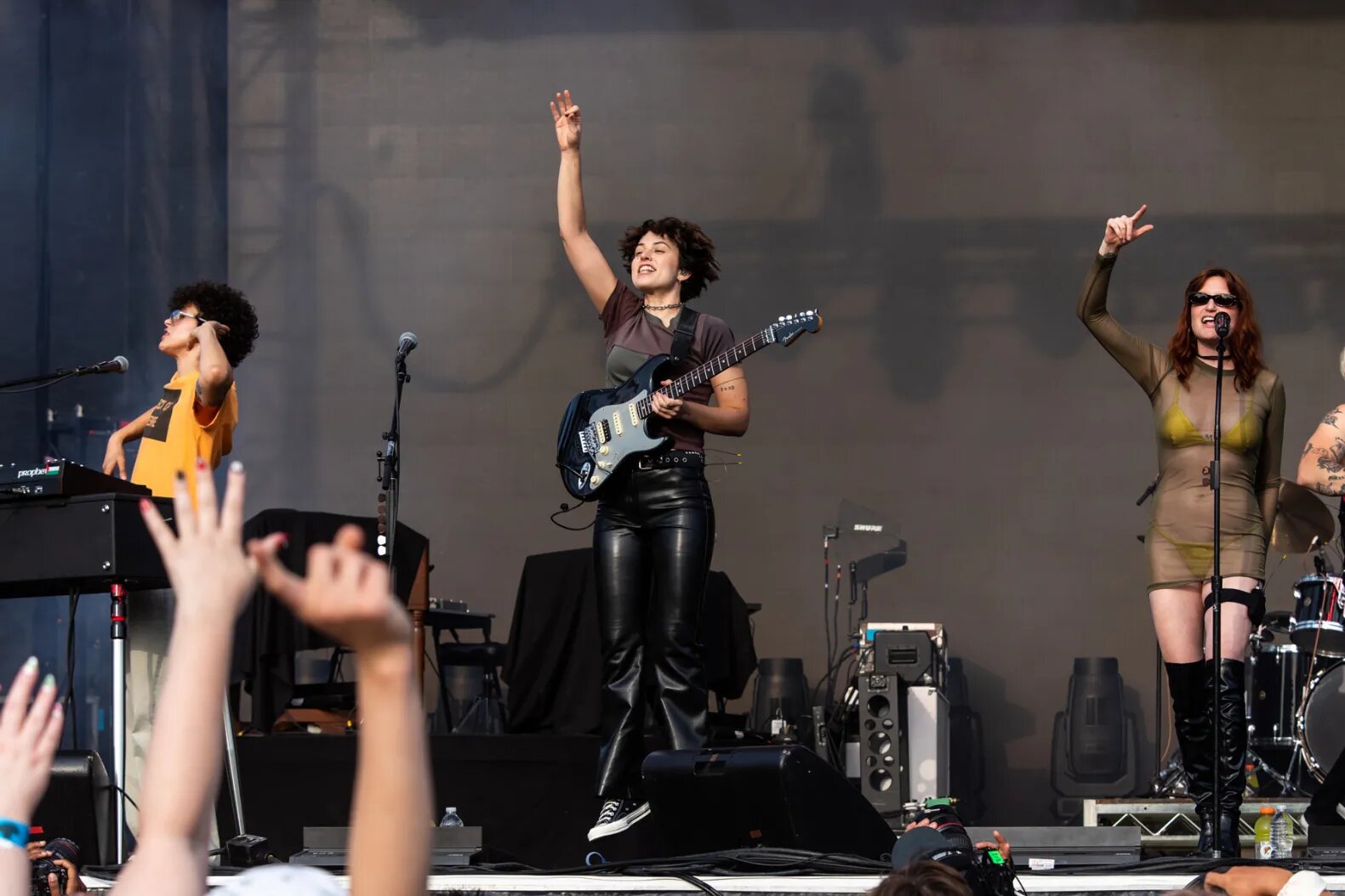 Muna performed at Pitchfork Music Festival