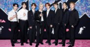 Stray Kids attend the 2023 Video Music Awards at Prudential Center