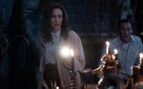 Vera Farmiga and Patrick Wilson in 'The Conjuring: The Devil Made Me Do It