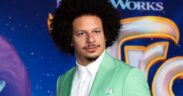 US actor Eric Andre arrives for the premiere of "Trolls: Band Together" at the TCL Chinese Theater in Hollywood, California