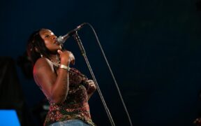 Rachel Chinouriri performing at the Forbidden Fruit Festival 2023 in Dublin