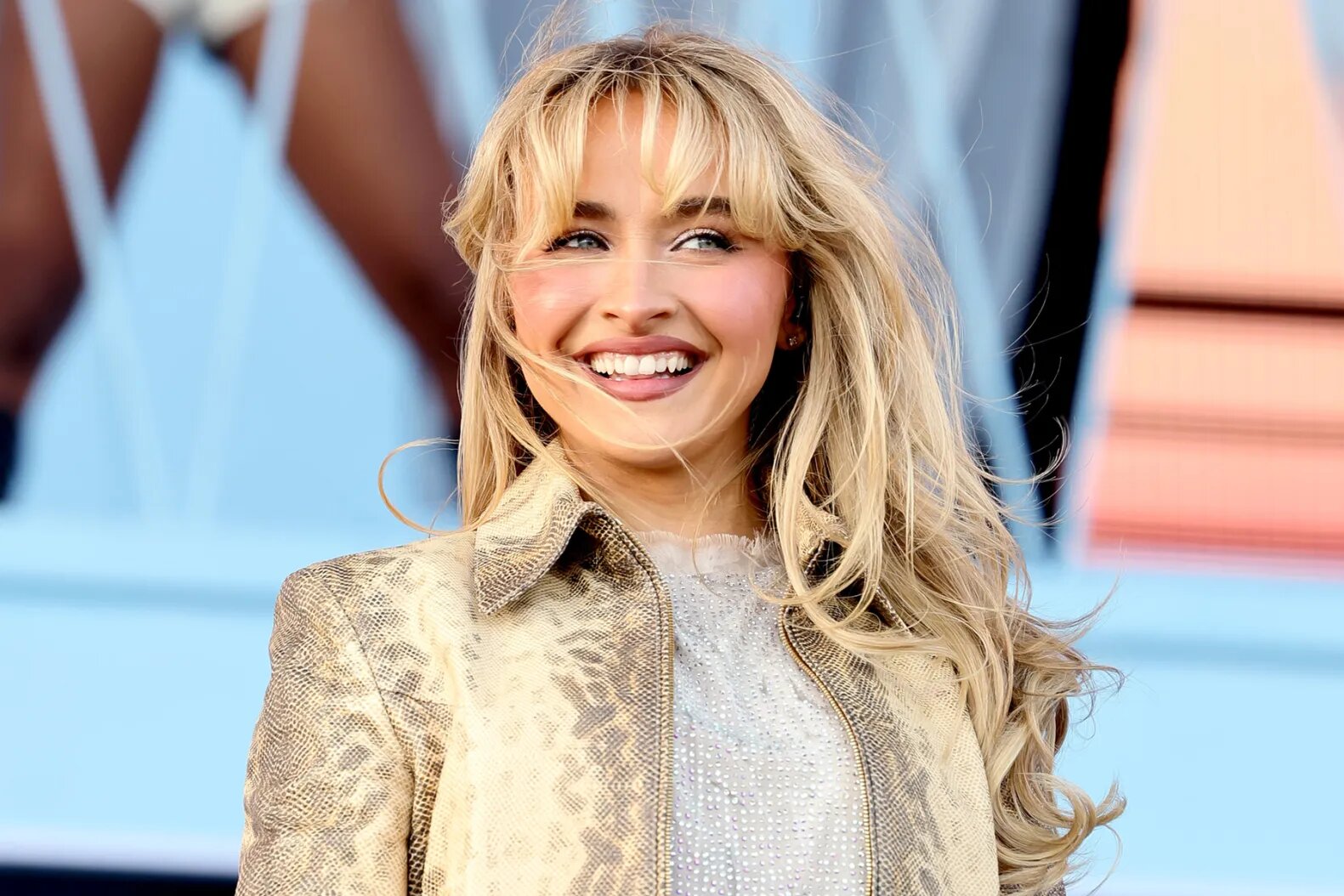 Sabrina Carpenter performs at the Coachella Stage during the 2024 Coachella Valley Music and Arts Festival at Empire Polo Club in Indio, California