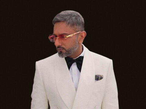 Honey Singh in a white suit