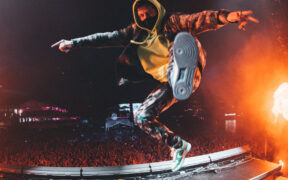 Alan Walker jumping live in concert