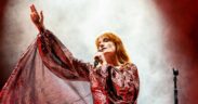 Florence Welch of Florence and the Machine performs at Day 3 at Cala Mijas Festival 2023 in Mijas, Spain